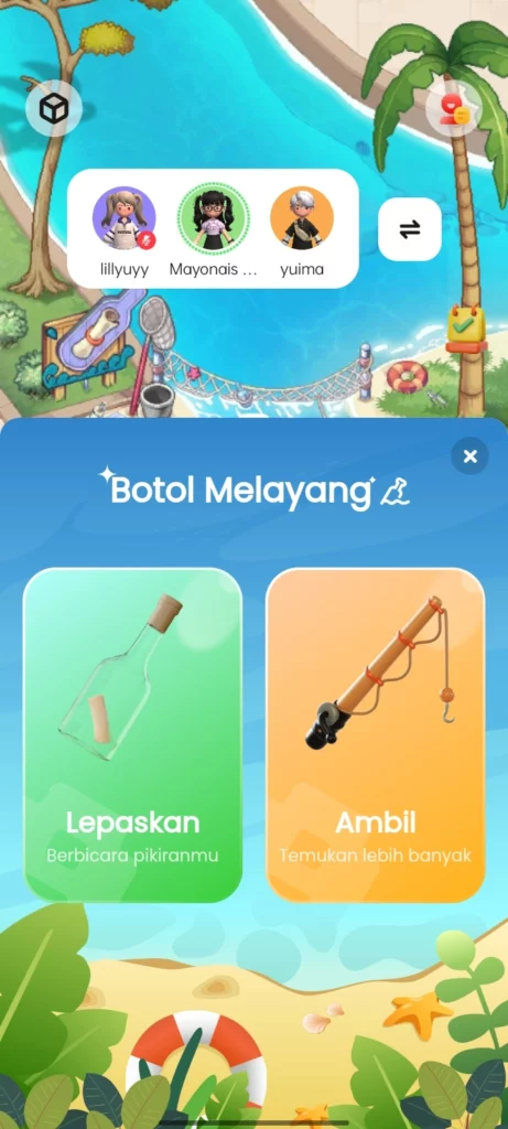 Play Drifting Bottle in Jagat.io