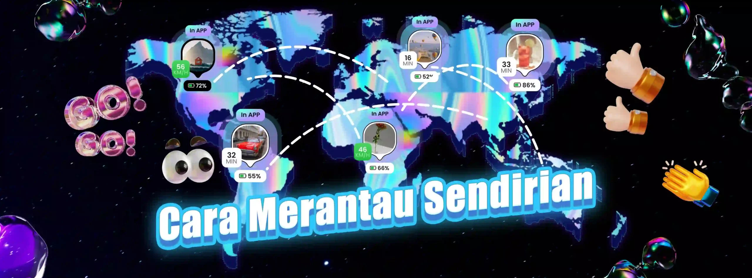 cara merantau sendirian